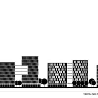 Krieau Viertel Zwei Plus, Campus Office Büro, Konzept, Höhenentwicklung Nord-West