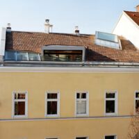 Rooftop 02, Dachgeschossausbau, Ansicht, Straße, Fassade, Foto