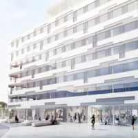 Headquarter Post, Ansicht, Rendering